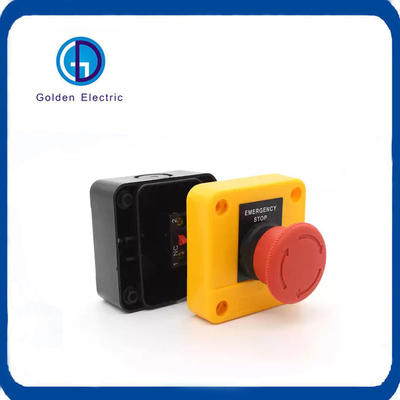 Chuyển mạch E-Stop chống nước Không có nút Nc hộp chuyển mạch Khung hoạt động Loại dừng khẩn cấp