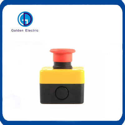 Chuyển mạch E-Stop chống nước Không có nút Nc hộp chuyển mạch Khung hoạt động Loại dừng khẩn cấp