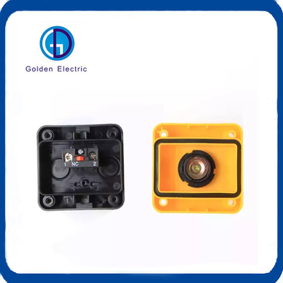 Chuyển mạch E-Stop chống nước Không có nút Nc hộp chuyển mạch Khung hoạt động Loại dừng khẩn cấp