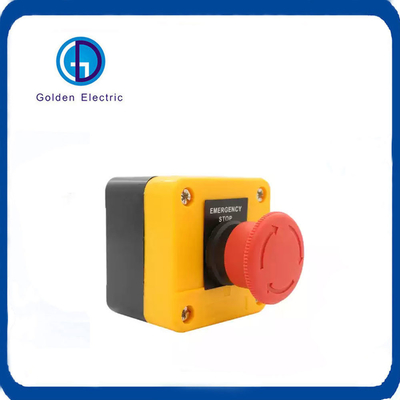 Chuyển mạch E-Stop chống nước Không có nút Nc hộp chuyển mạch Khung hoạt động Loại dừng khẩn cấp