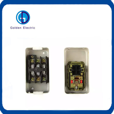 2.2 Kw 3 pha nút bấm chuyển đổi trạm điều khiển hộp điều khiển điện 500V trên-0FF