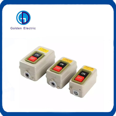 2.2 Kw 3 pha nút bấm chuyển đổi trạm điều khiển hộp điều khiển điện 500V trên-0FF