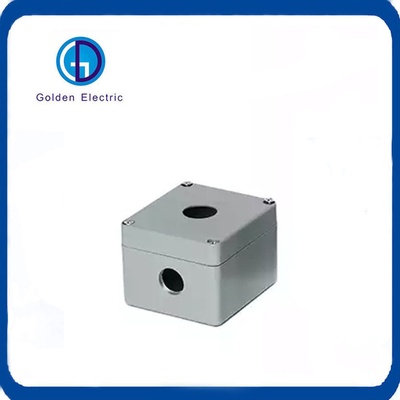 600V bình thường mở kim loại đẩy nút chuyển đổi hộp điều khiển cho 22mm nút chuyển đổi