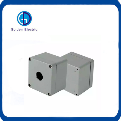 600V bình thường mở kim loại đẩy nút chuyển đổi hộp điều khiển cho 22mm nút chuyển đổi