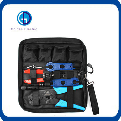 Guter Preis DC1000V Rated Mc4 Solar Crimping Tool Kits für 2.5-6.0mm2 Steckverbinder Schneidleistung Online