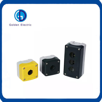 Đổi bật-tắt một cực, chống nước, nhựa, hộp điều khiển nút bấm 22mm