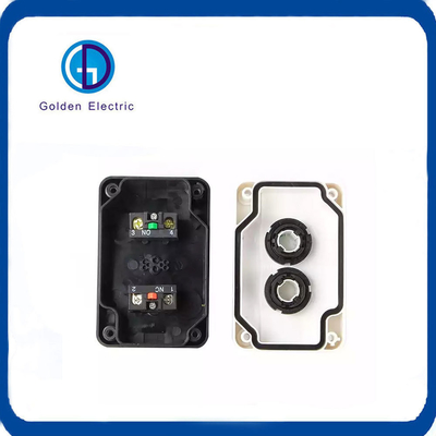 Chức năng bắt đầu-ngừng 2P 22mm Bấm nút chuyển đổi trạm điều khiển với thiết kế chống nước