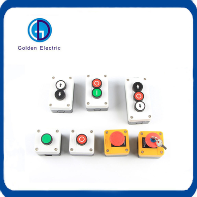 1/2/3 lỗ chống nước hộp chuyển đổi nút đẩy cho trạm điều khiển điện IP54