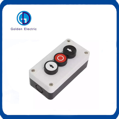 1/2/3 lỗ chống nước hộp chuyển đổi nút đẩy cho trạm điều khiển điện IP54