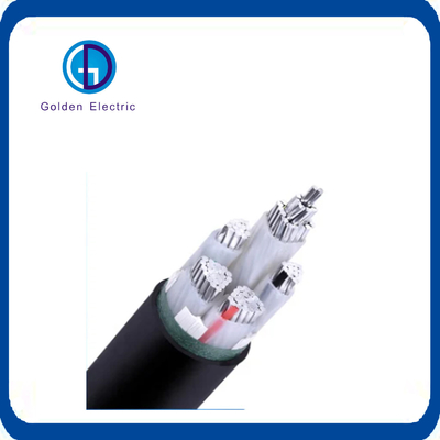 Taille personnalisée câble concentrique en cuivre en aluminium isolant conducteur en chaîne
