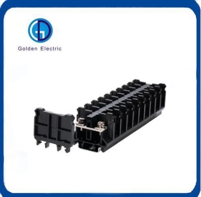 Tk ซีรีส์ 600V DIN รถไฟฟ้าประเภทปลายทาง Block Screw Crimping Terminal คําขอที่กําหนดเอง