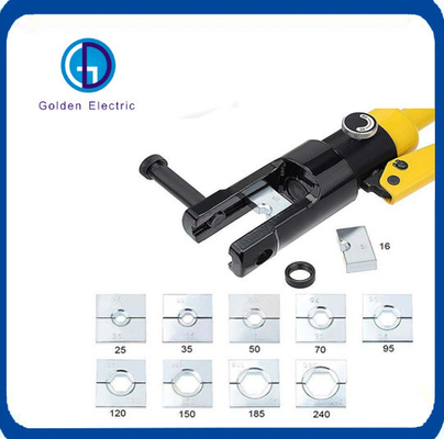 16mm2 Tel Güneş Kablosu Crimping Aracı Yqk-240 Hidrolik Güç ve Crimping aralığı ile