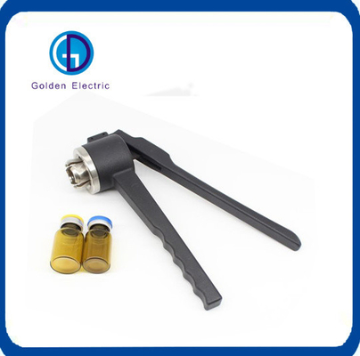 Tùy chỉnh 60mm tay Vial Crimper bán tự động với dung lượng 600g