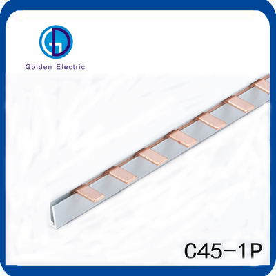 C45 1p 2p 3p 4p Loại chân điện MCB Busbar đồng với Capacity 63A