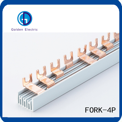 C45 1p 2p 3p 4p Loại chân điện MCB Busbar đồng với Capacity 63A
