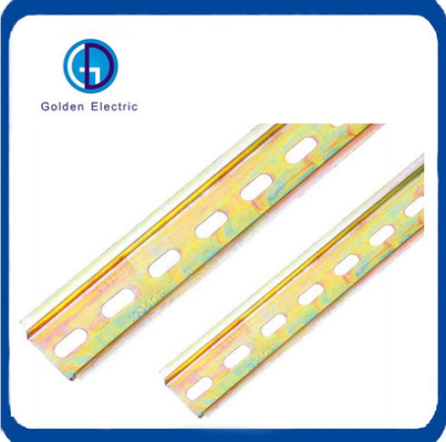 DIN 레일 15mm 너비 5.5mm 높이 1 또는 2 미터 M4 M6 고정 구멍 산업 실리콘 스틸