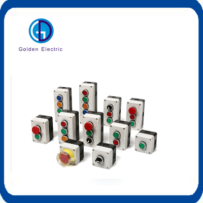 Goede prijs Duurzame waterdichte knopschakelaar besturingsstation voor 2/3/4 gaten Max. stroom 10A online