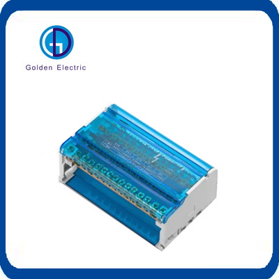 Buen precio Conector de cable de latón PP de distribución de energía de autobús de barra de terminal de bloque de conexión a prueba de agua en línea