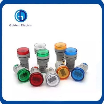 Đèn chỉ số tín hiệu LED với phê duyệt CE/CCC và màn hình kỹ thuật số một pha