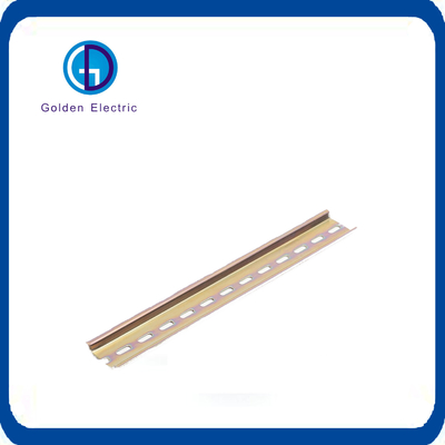 فلز نقره ای آلومینیوم نصب الکتریکی DIN ریل 1 متر 2 متر 7.5mm 15mm