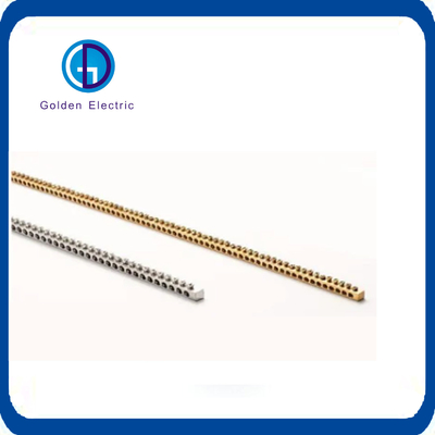 فلز نقره ای آلومینیوم نصب الکتریکی DIN ریل 1 متر 2 متر 7.5mm 15mm