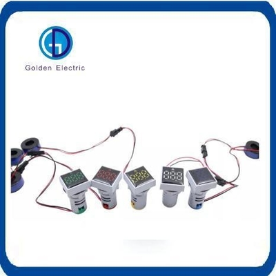 Đèn cảm ứng loại bóng đèn 22mm Digital Ammeter Đèn chỉ số LED với màu sắc khác nhau