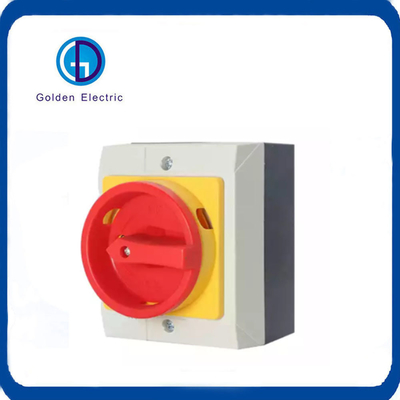 IP65 방수 AC 격리 스위치 4p 20A 32A 40A 63A 전기 회전 단속기