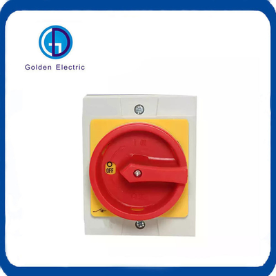 IP65 방수 AC 격리 스위치 4p 20A 32A 40A 63A 전기 회전 단속기