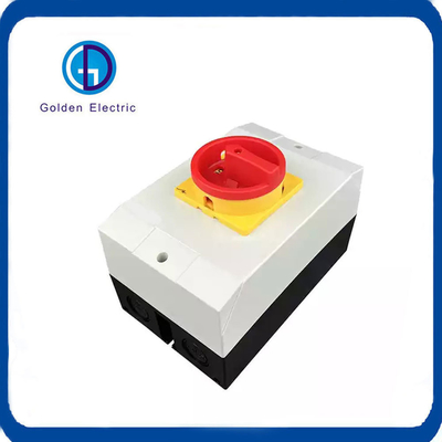 IP65 방수 AC 격리 스위치 4p 20A 32A 40A 63A 전기 회전 단속기