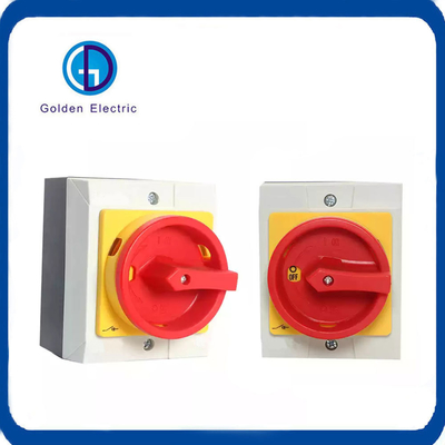 IP65 방수 AC 격리 스위치 4p 20A 32A 40A 63A 전기 회전 단속기