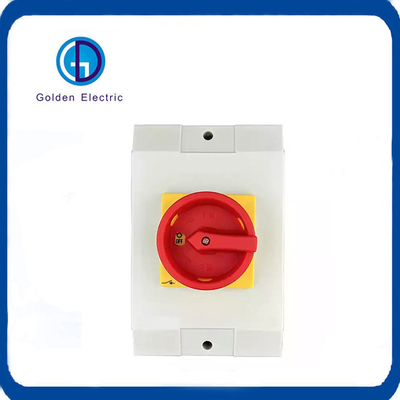 IP65 방수 AC 격리 스위치 4p 20A 32A 40A 63A 전기 회전 단속기