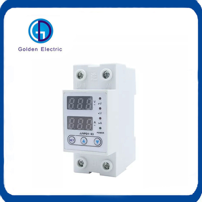 Çift LED ekranlı tek fazlı 63A 230V Alt Voltaj Koruyucusu