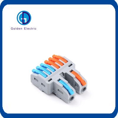 Goede prijs Mini draad elektrisch 2 in 6 uit terminal blokken connector voor milieubescherming online