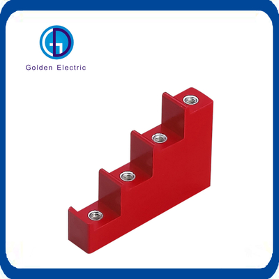 پلیمر کامپوزیت Cj4-40 Busbar Insulator Support Step Insert Steel با پوشش Zn