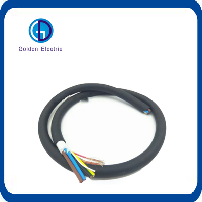 Yuvarlak çok çekirdekli yüksek gerilimli elektrikli araba şarj kablosu alev geriletici