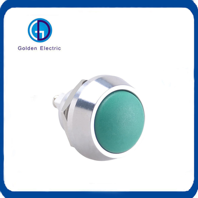 하이 헤드 12mm 12V 금속 순간 스위치 단극으로 조명