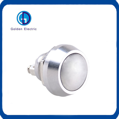 하이 헤드 12mm 12V 금속 순간 스위치 단극으로 조명