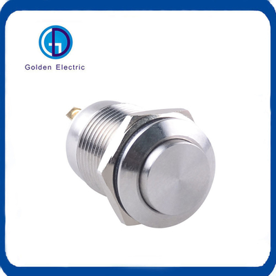 하이 헤드 12mm 12V 금속 순간 스위치 단극으로 조명