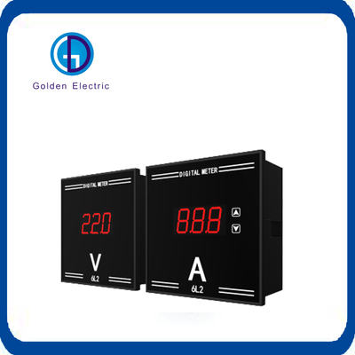 Plastik Konut LED Dijital Ekran Pulse Zirvesini Ölçmek için Voltmeter