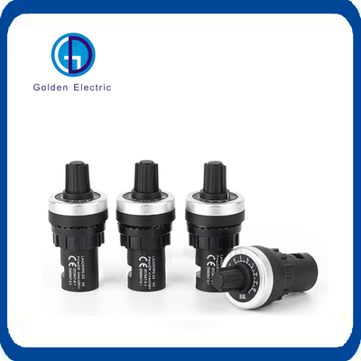 ভালো দাম কাস্টমাইজড 100k ওহম Potentiometer La42dwq-22 তিন ফেজ চার তারের সঙ্গে বোতাম অনলাইন