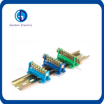 250V/380V nominal voltajlı DIN Rail Universal Compact Wire Connector Terminal Block