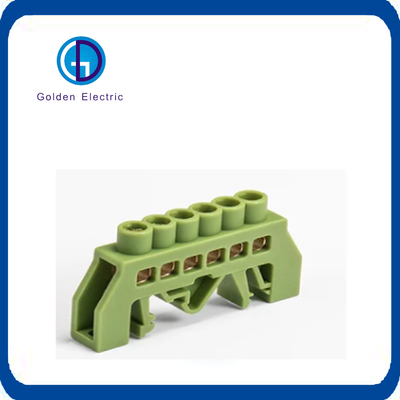 250V/380V nominal voltajlı DIN Rail Universal Compact Wire Connector Terminal Block