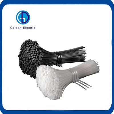 Harga yang bagus Customized Putih Self Locking Cable Tie PA66 Dengan Sertifikasi RoHS on line