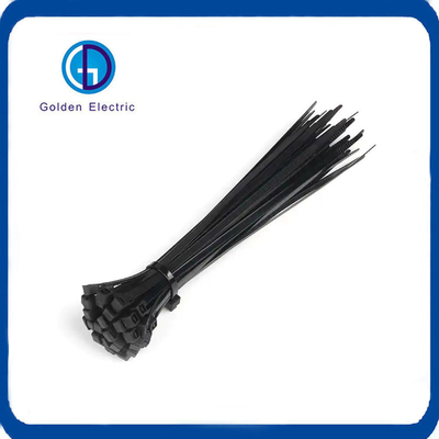 2.5mm PA66 플라스틱 케이블 묶음 자 잠금 자외선 보호 100PCS/백