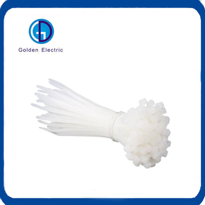 2.5mm PA66 플라스틱 케이블 묶음 자 잠금 자외선 보호 100PCS/백