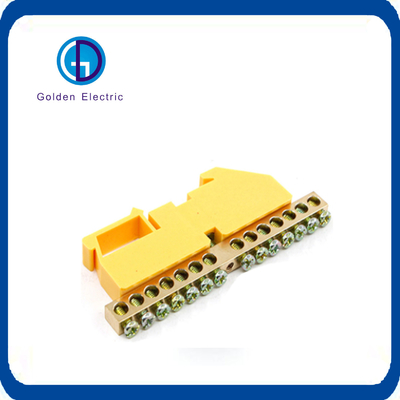 14 Way Brass Terminal for Power Distribution Screw Bar Electric Wire Lug ve Türleri