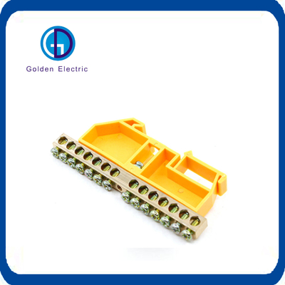 14 Way Brass Terminal for Power Distribution Screw Bar Electric Wire Lug ve Türleri