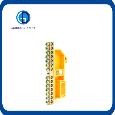 14 Way Brass Terminal for Power Distribution Screw Bar Electric Wire Lug ve Türleri