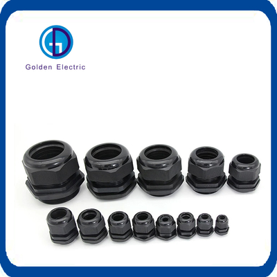 Harga yang bagus IP68 Waterproof Nylon Cable Gland dengan warna logam dan benang metrik CE on line