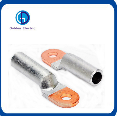 Harga yang bagus Permukaan Tin Coated Dtl Series Crimp Copper Lugs dan Aluminium Ferrules Bimetal Cable Lug on line